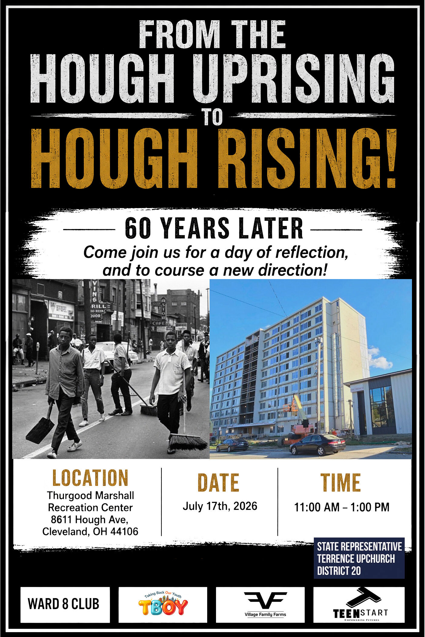 Hough Rising Event Poster